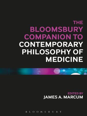 cover image of The Bloomsbury Companion to Contemporary Philosophy of Medicine